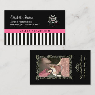 French Boutique Chandelier ~ Business Cards