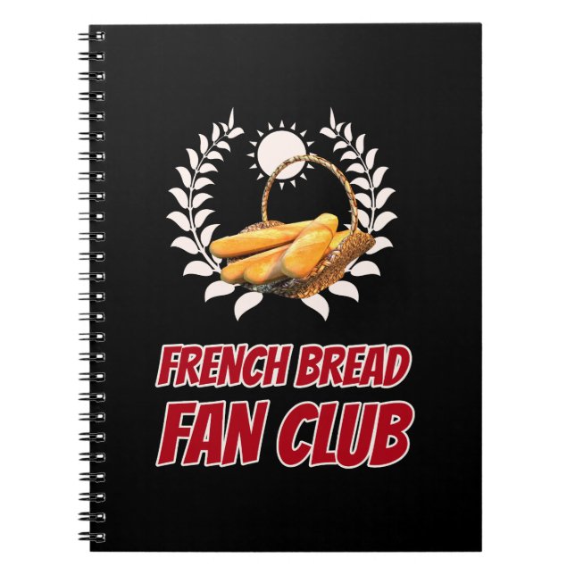 French Bread Fan Club Design Notebook (Front)