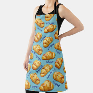 French Bread Pattern Apron