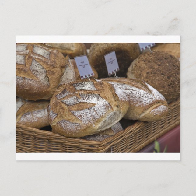 French Bread Postcard (Front)