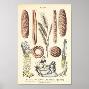 French Bread Poster