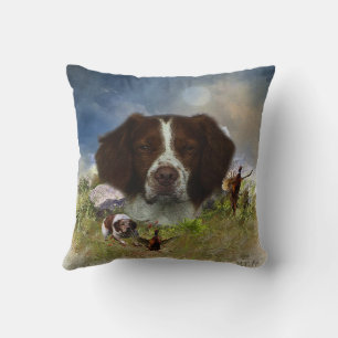French Brittany , Art Cushion