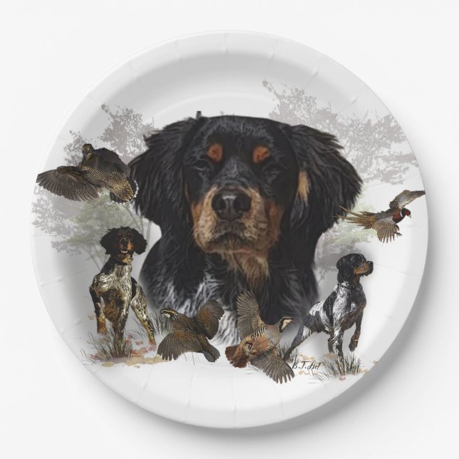 French Brittany , Art      Paper Plate (Front)