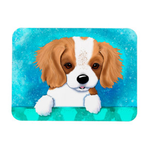 French Brittany Breton Puppy Magnet