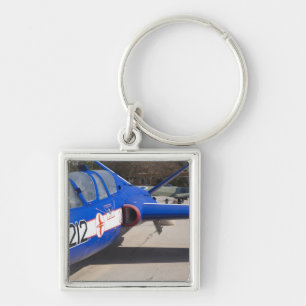 French Built Fouga Magister trainer Key Ring