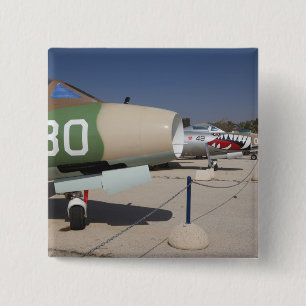 French-built Mystere fighter 15 Cm Square Badge