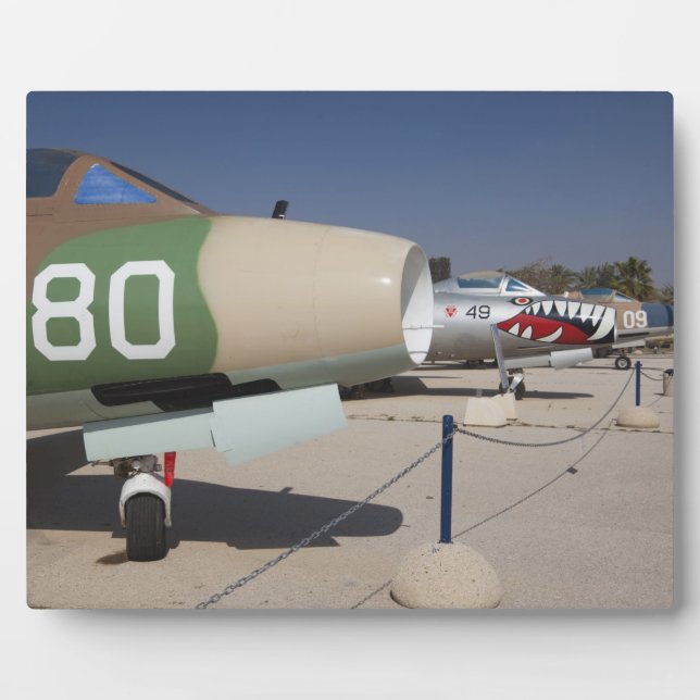French-built Mystere fighter Plaque (Front)