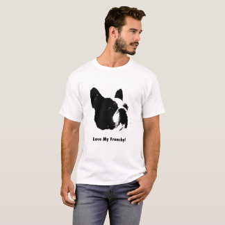 French Bull-Dog T-Shirt Customisable T-Shirt