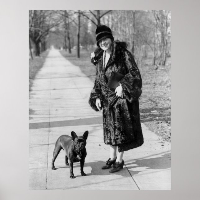 French Bulldog, 1920s Poster (Front)