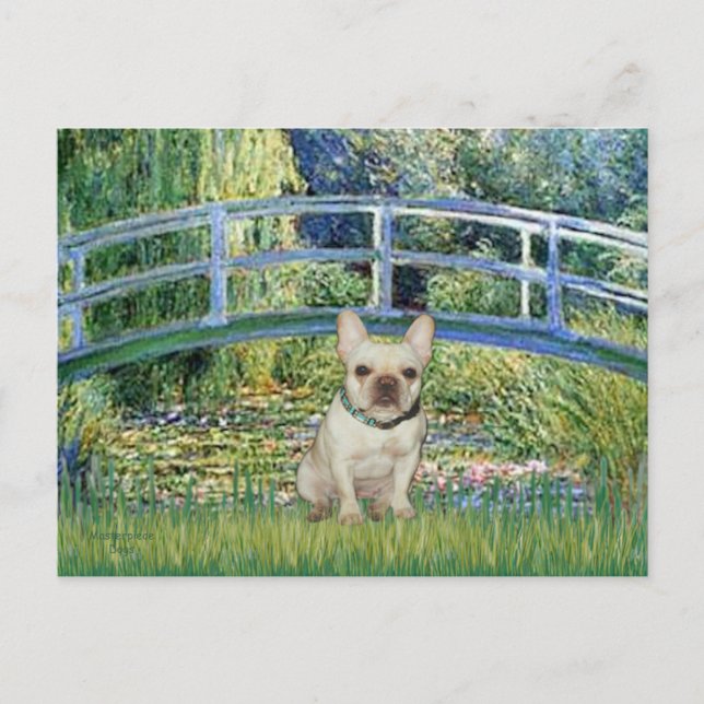 French Bulldog 1 - Bridge Postcard (Front)