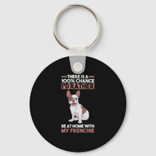 French Bulldog 1 Key Ring