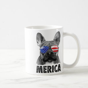 French Bulldog 4th Of July Shirts Merica Men Women Coffee Mug