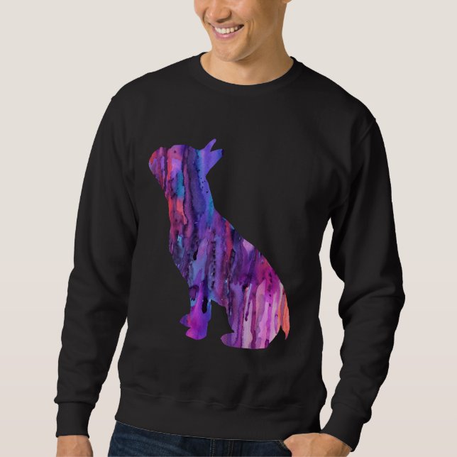 French Bulldog 80 Sweatshirt (Front)