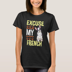French Bulldog Animal Rescuer Service Dog Surprise T-Shirt