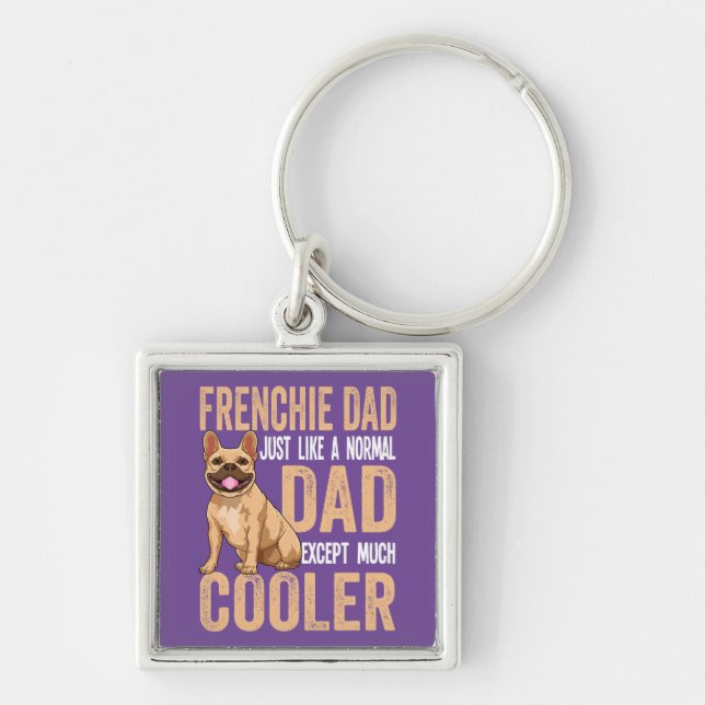 French Bulldog Apparel Men   Key Ring (Front)