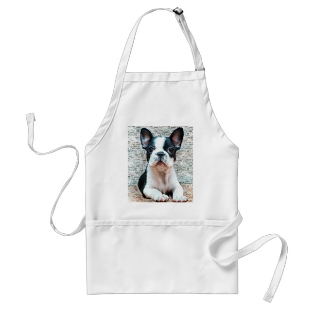 French Bulldog apron (Front)