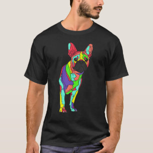French Bulldog Art Dog Owner T-Shirt
