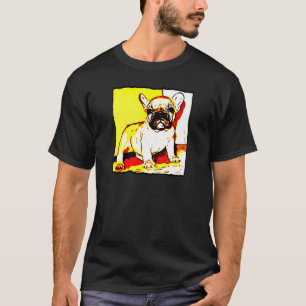 French Bulldog Art T-Shirt