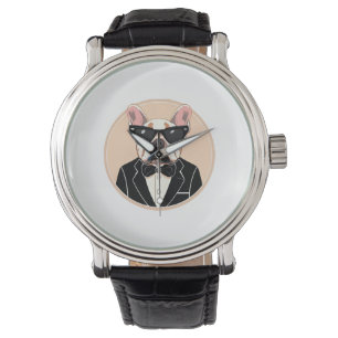 French Bulldog Art Watch