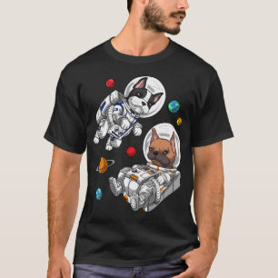 French Bulldog Astronaut T-Shirt