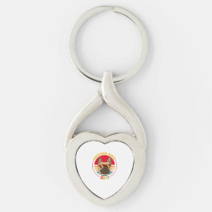 French Bulldog Awesome Gift For 2001 20th Birthday Key Ring