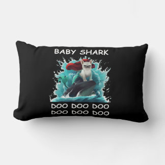 French Bulldog | Baby Shark Doo Doo Doo Lumbar Cushion