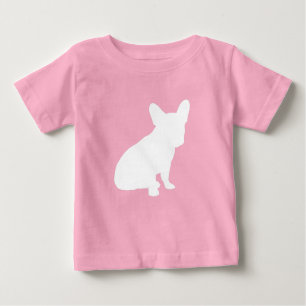 French Bulldog Baby Shower Frenchie Pink Baby T-Shirt