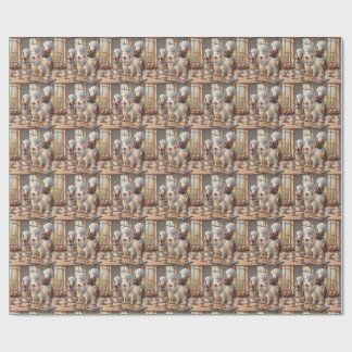French Bulldog Baking Wrapping Paper