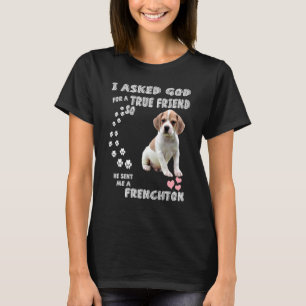 French Bulldog Beagle Mix Dog Mum Dad Costume Cute T-Shirt