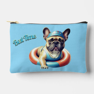 French Bulldog Best Time französische Bulldogge T Accessory Pouch