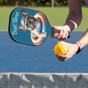French Bulldog Best Time französische Bulldogge T Pickleball Paddle