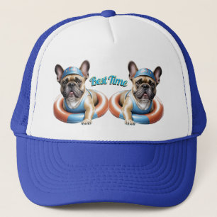 French Bulldog Best Time französische Bulldogge T Trucker Hat
