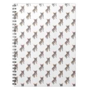 French Bulldog (Blue Grey Silver Chocolate Lilac) Notebook