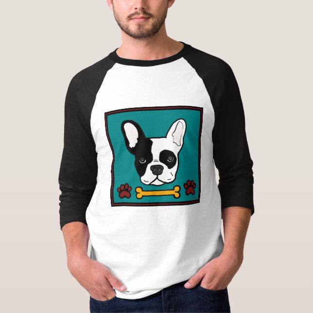 French Bulldog Bone T-Shirt (Front)