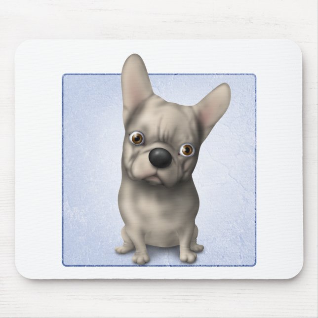 French Bulldog (Buff) FB1 Mouse Pad (Front)