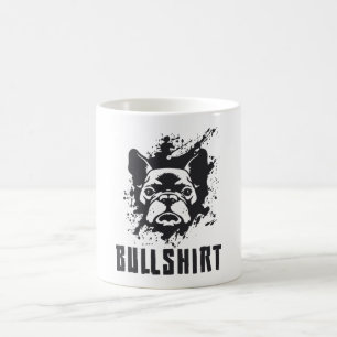 French Bulldog Bullshirt Dog Vintage Funny Gift Coffee Mug