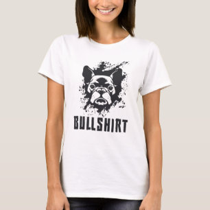 French Bulldog Bullshirt Dog Vintage Funny Gift T-Shirt