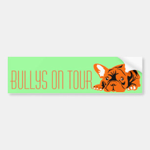 French bulldog bumper sticker