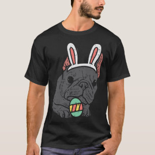 French Bulldog Bunny Cute Frenchie Dog Men Women K T-Shirt