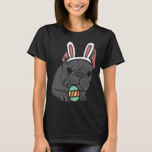 French Bulldog Bunny Cute Frenchie Dog Men Women K T-Shirt
