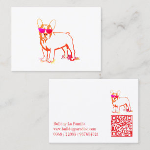 French Bulldog Business Card