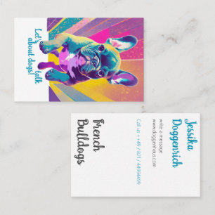 French Bulldog Businesscards Business Card