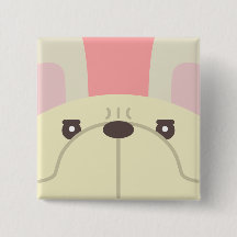 French Bulldog Button
