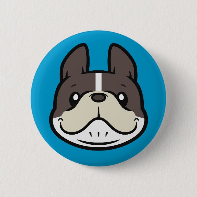 French Bulldog Button (Front)
