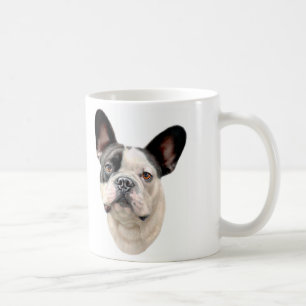 French Bulldog BW Bust Coffee Mug