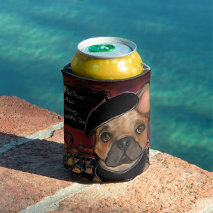 FRENCH BULLDOG      CAN COOLER