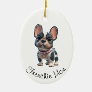 French Bulldog Ceramic Ornament