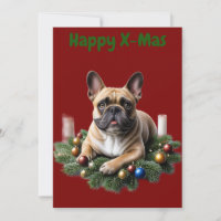 French Bulldog Christmas