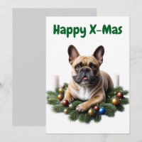 French Bulldog Christmas