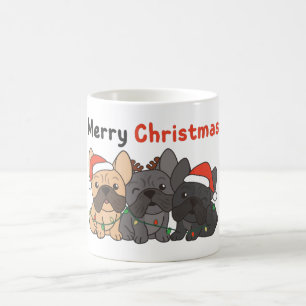 French Bulldog Christmas Animals Cute Dogs Coffee Mug